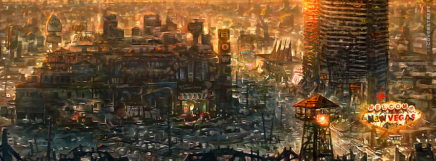 Fallout 3 New Vegas City  Wallpaper