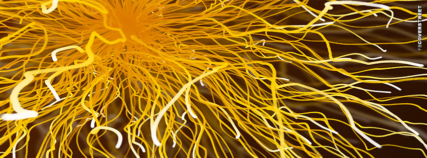 Yellow Squigglies  Wallpaper