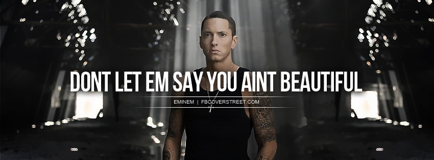 Eminem Beautiful Quote Wallpaper