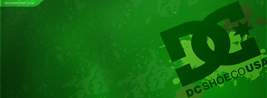 DC Shoes Splatter Logo Green Wallpaper
