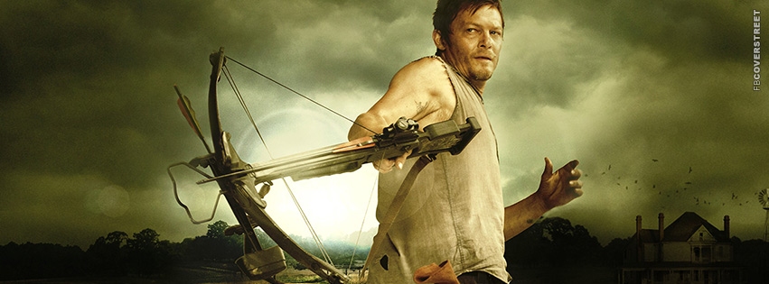 Daryl Dixon Running The Walking Dead  Wallpaper