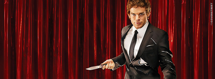 Dexter With A Knife  Wallpaper