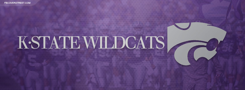 Kansas State Wildcats Logo and Game Photo Wallpaper