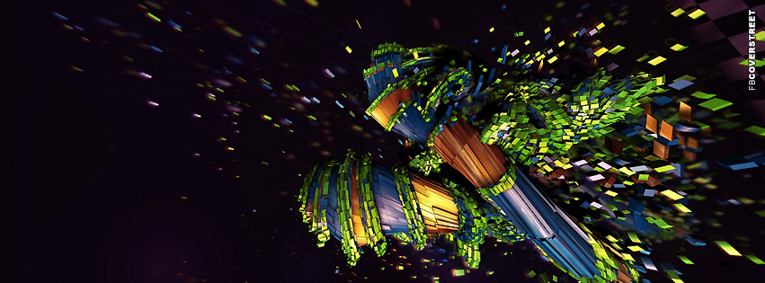 Abstract Minecraft Art  Wallpaper