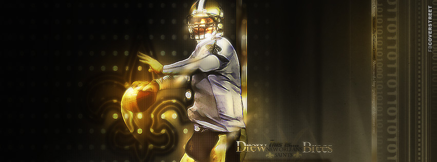 This Is Drew Brees Artwork New Orleans Saints Cover  Wallpaper