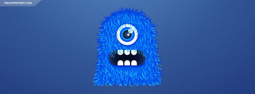 One Eyed Blue Monster Wallpaper