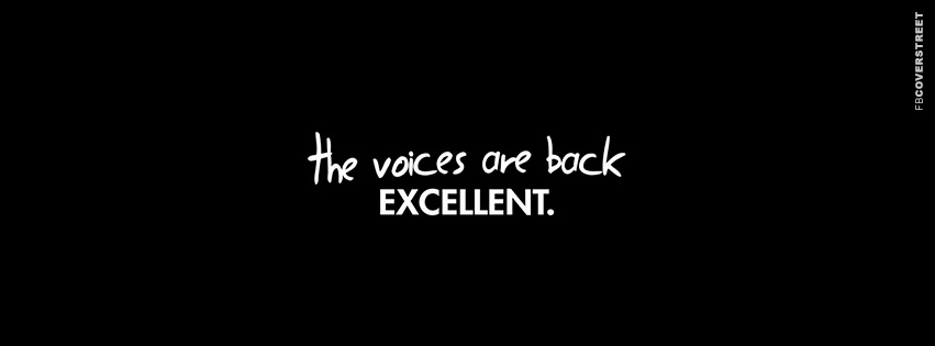 The Voices Are Back  Wallpaper
