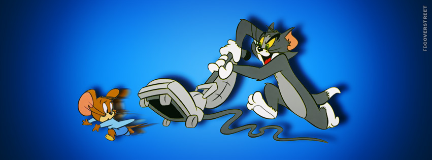Tom Chasing Jerry Cover Photo  Wallpaper
