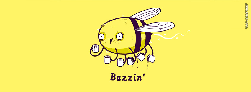 Buzzin Coffee Bee  Facebook Cover