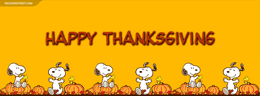 Snoopy Happy Thanksgiving Wallpaper