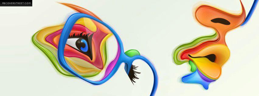 Distorted Face Artwork  Wallpaper