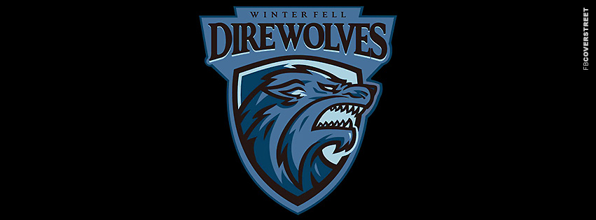 Winterfell Direwolves Game of Thrones  Facebook Cover