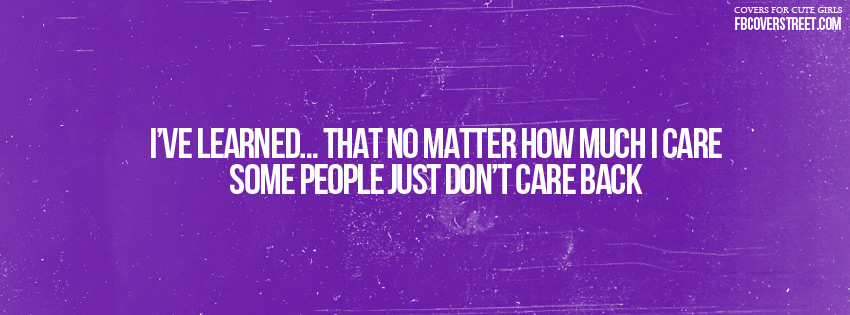 Some People Dont Car Wallpaper