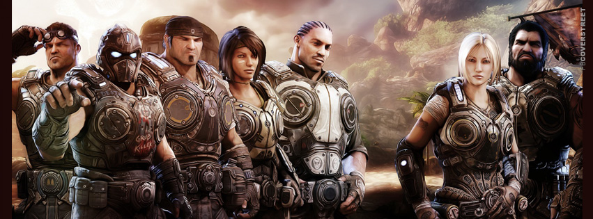Gears of War Main Characters  Picture