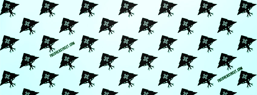 LRG Tree Logo Pattern Turquoise Dark Green Wallpaper