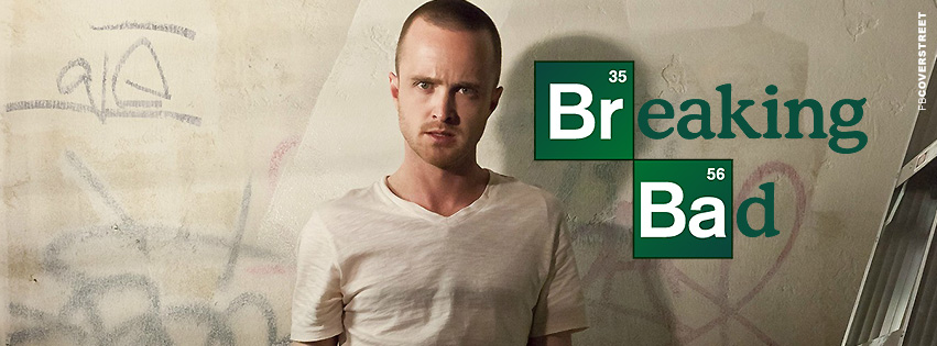 Jesse Pinkman Photo and Breaking Bad Logo 2 Wallpaper