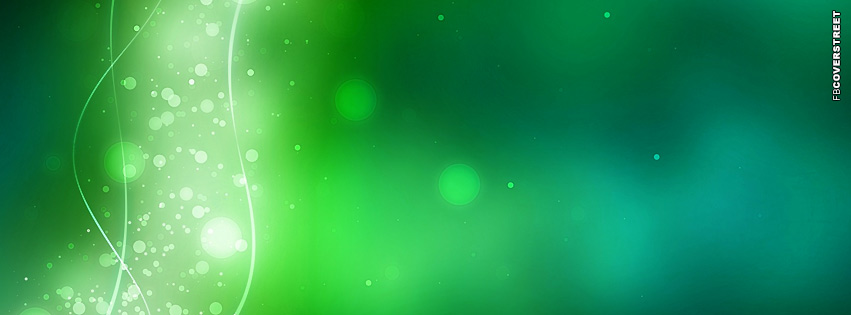 Green Bokeh Splash  Wallpaper