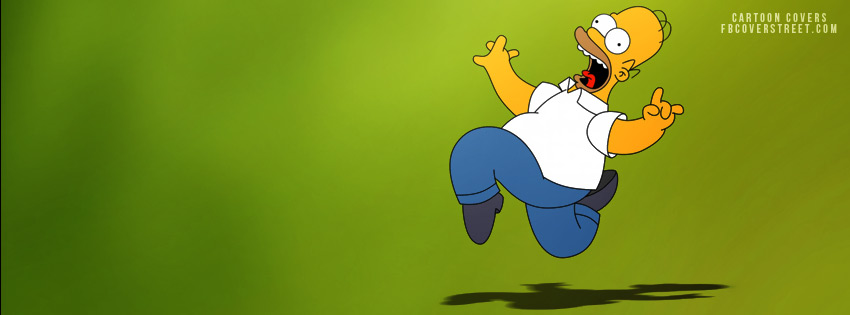 Homer Simpson Running 2 Wallpaper