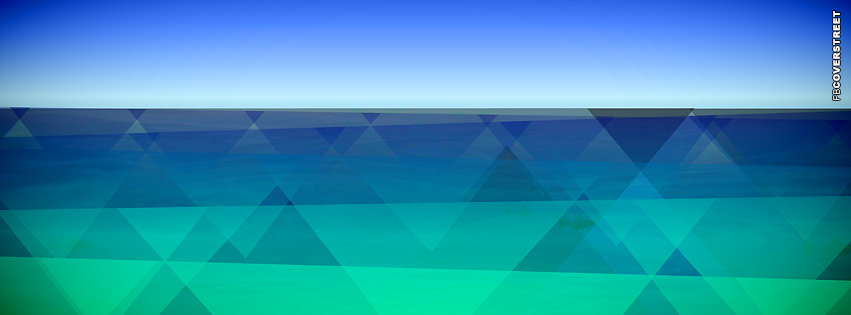 Abstract Blue Landscape  Wallpaper