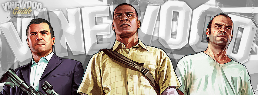 GTA V Michael Franklin and Trevor Facebook Cover  Wallpaper