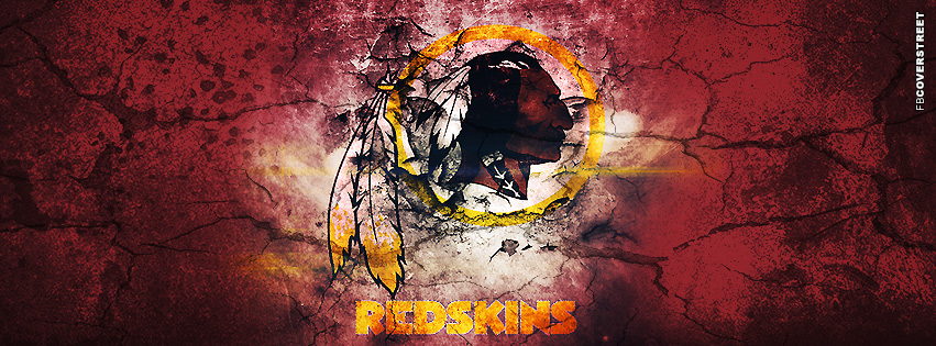 Washington Redskins Grunged Logo Cover  Wallpaper