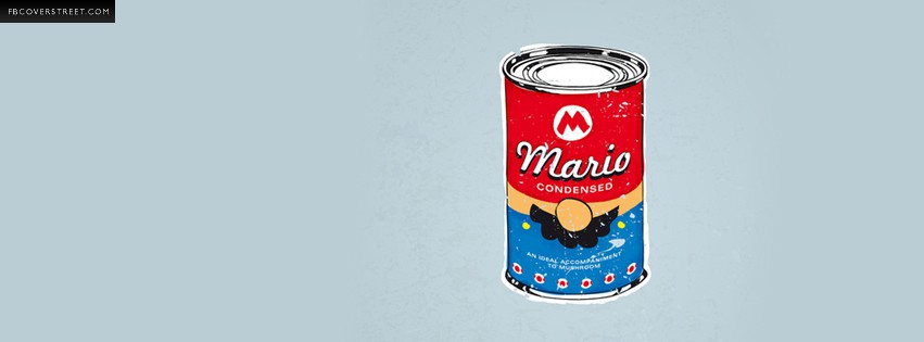 MariOs Super Mario Campbells Soup Spoof  Wallpaper