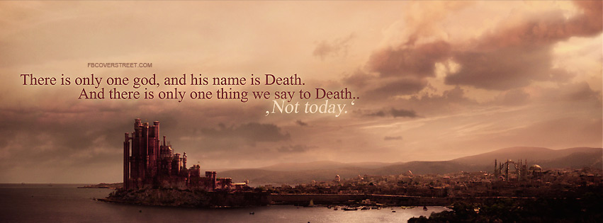 Game of Thrones There Is Only One God Quote Wallpaper