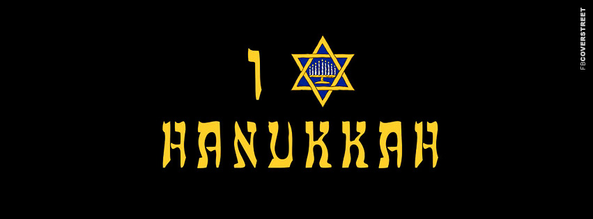 I Love Hanukkah Star of David  Wallpaper
