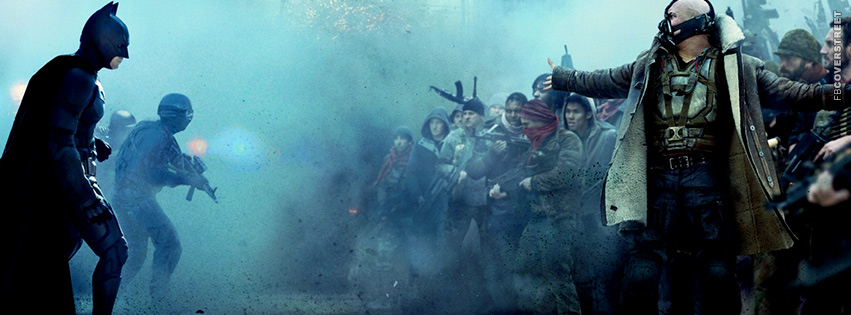 The Dark Knight Rises Bane vs Batman Movie Cover  Wallpaper