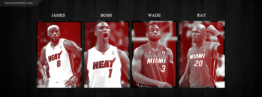 Lebron James Chris Bosh Dwyane Wade Ray Allen Wallpaper