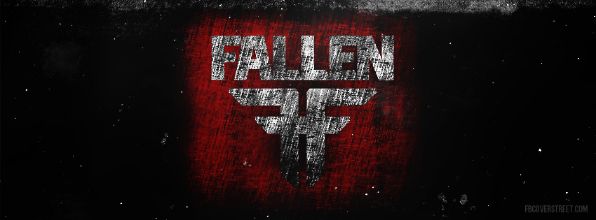 Fallen Scratched Logo Wallpaper