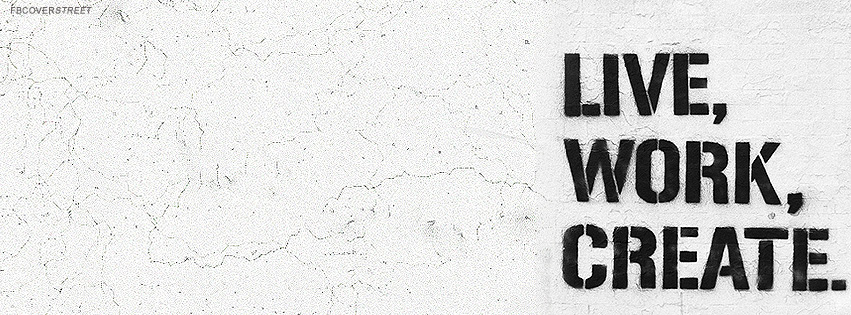 Live Work Create Quote Wallpaper