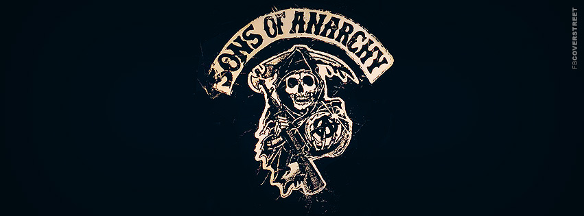 Sons of Anarchy Grunged Logo Cover  Wallpaper