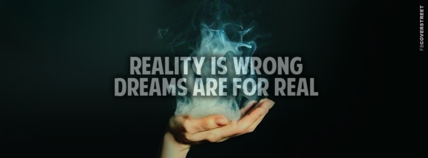 Reality Is Wrong  Wallpaper