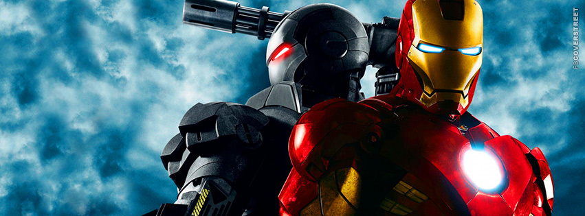 War Machine and Ironman Movie Cover  Wallpaper