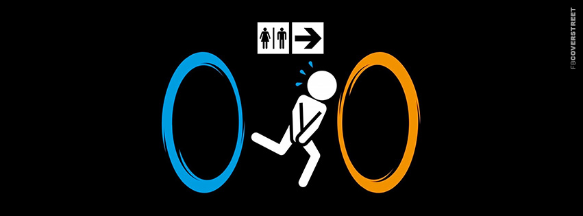 Portal Bathroom  Wallpaper