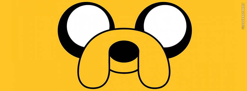Adventure Time Jake Face Cover  Wallpaper