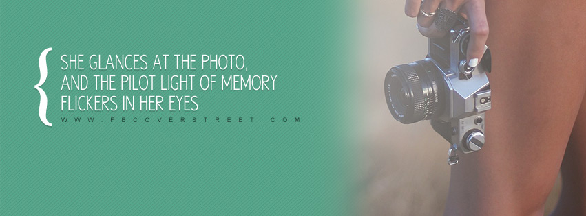 Glancing At The Photo Quote Wallpaper