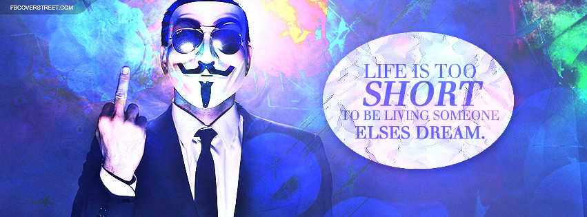 Life Is Too Short To Live Someone Elses Dream Quote Wallpaper