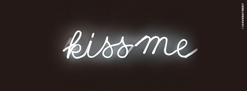 Kiss Me Neon Sign  Picture