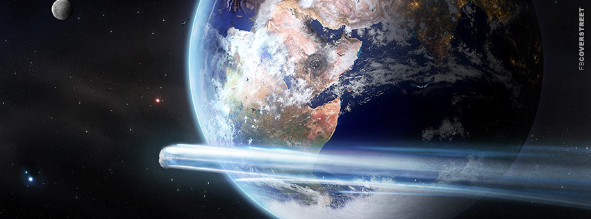 Comet Zooming By  Wallpaper