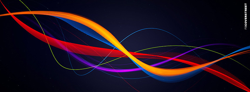 Colorful Waves Abstract  Wallpaper