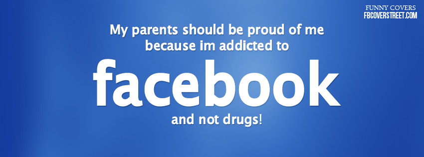 Facebook Over Drugs Wallpaper