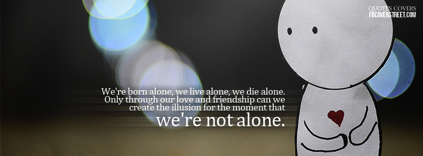 Born Alone 1 Facebook Cover