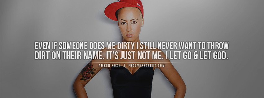 Amber Rose Karma Facebook Cover