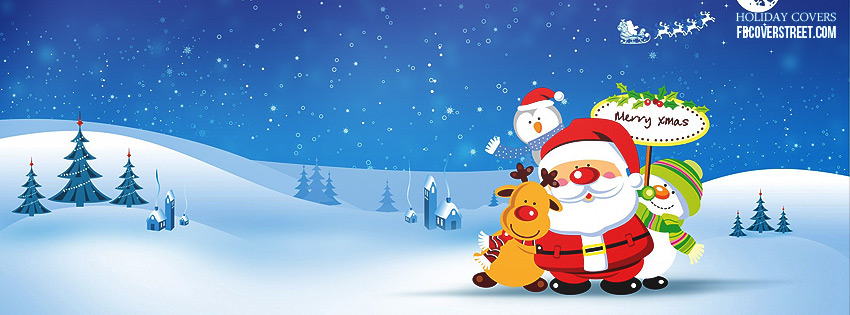 Merry Christmas Facebook Cover