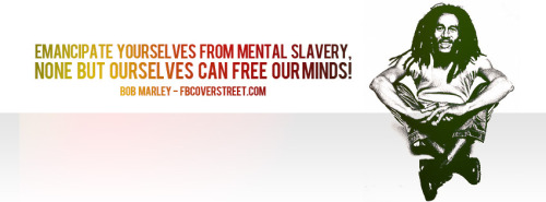 Bob Marley Emancipate Your Minds Facebook Cover