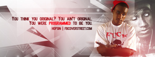 Hopsin You're Programmed Facebook Cover