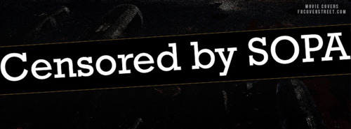 Censored By Sopa Facebook Cover
