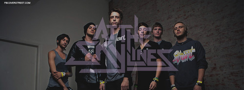 At The Skylines Band Photo and Logo Facebook Cover